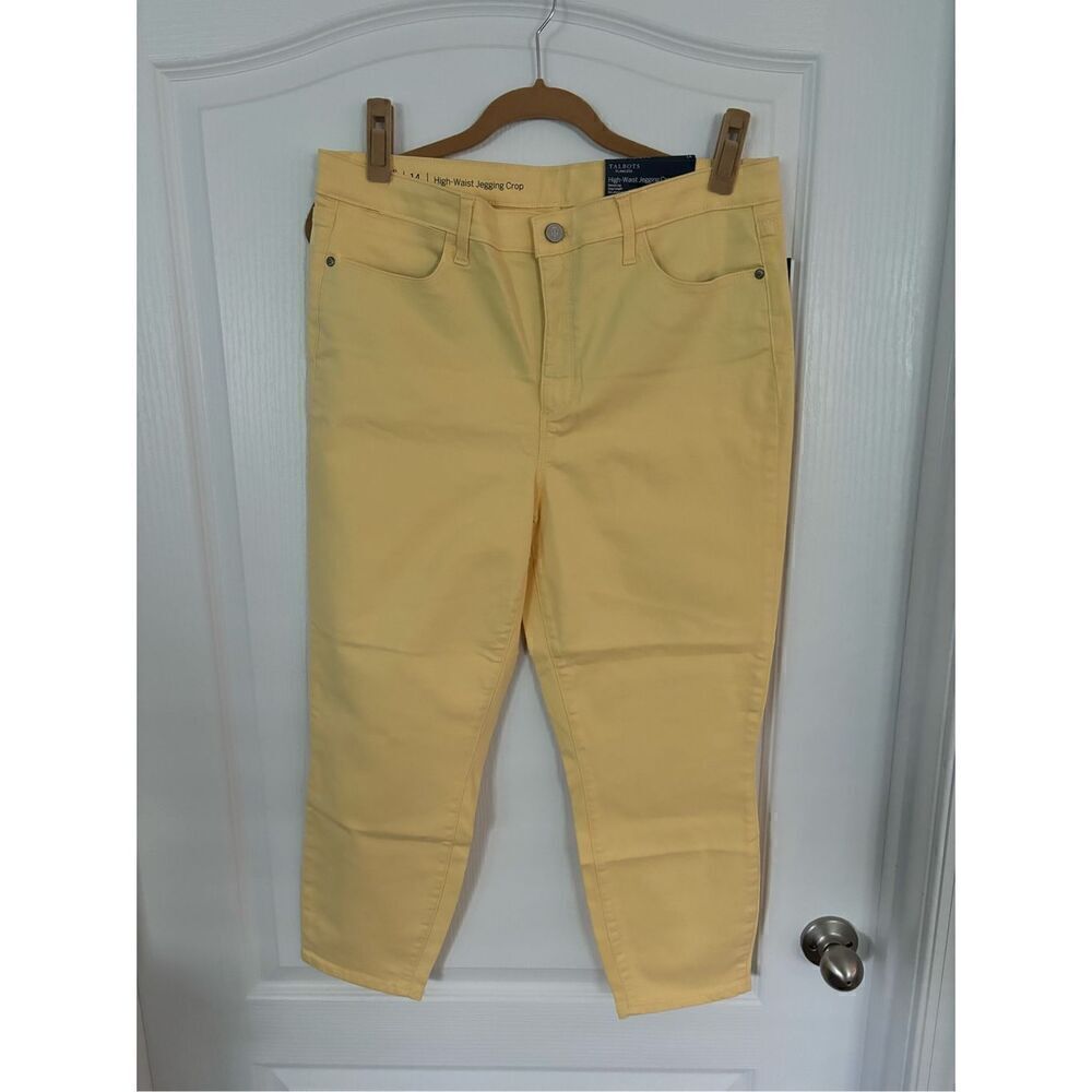 NWT Talbots Flawless High-Waist Jegging Crop skinny Leg